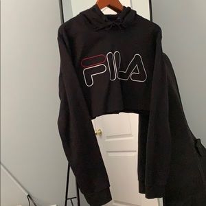 Cropped FILA sweatshirt